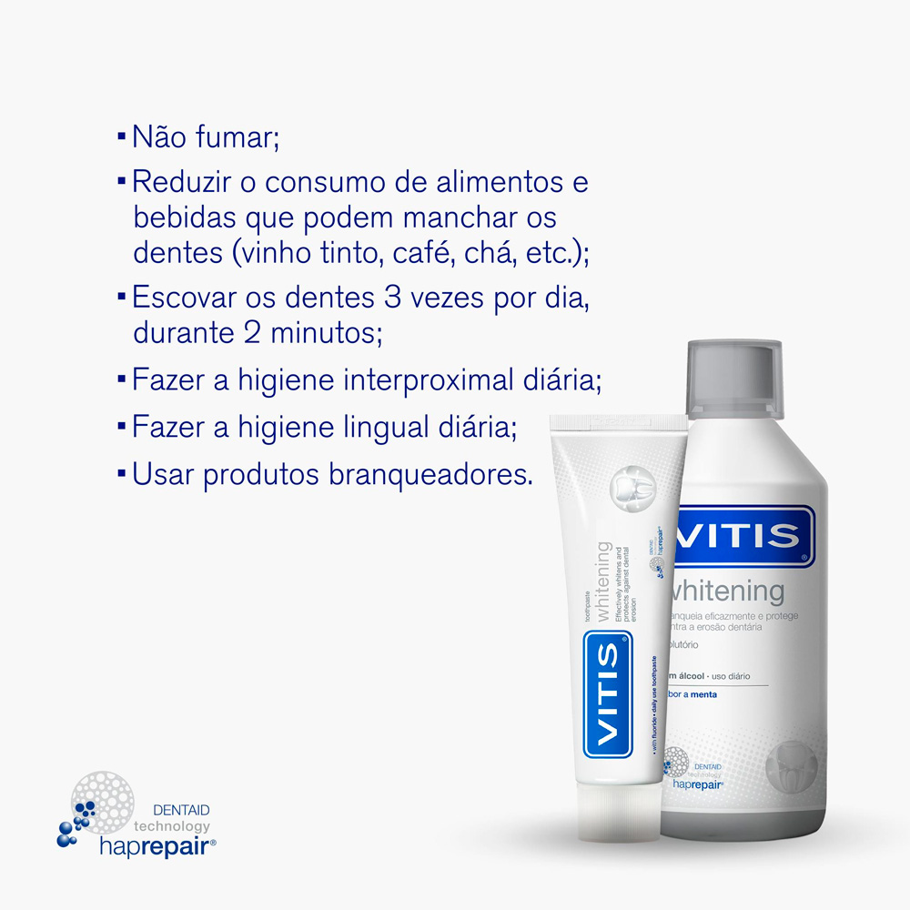 Vitis Whitening Mouthwash 500mL