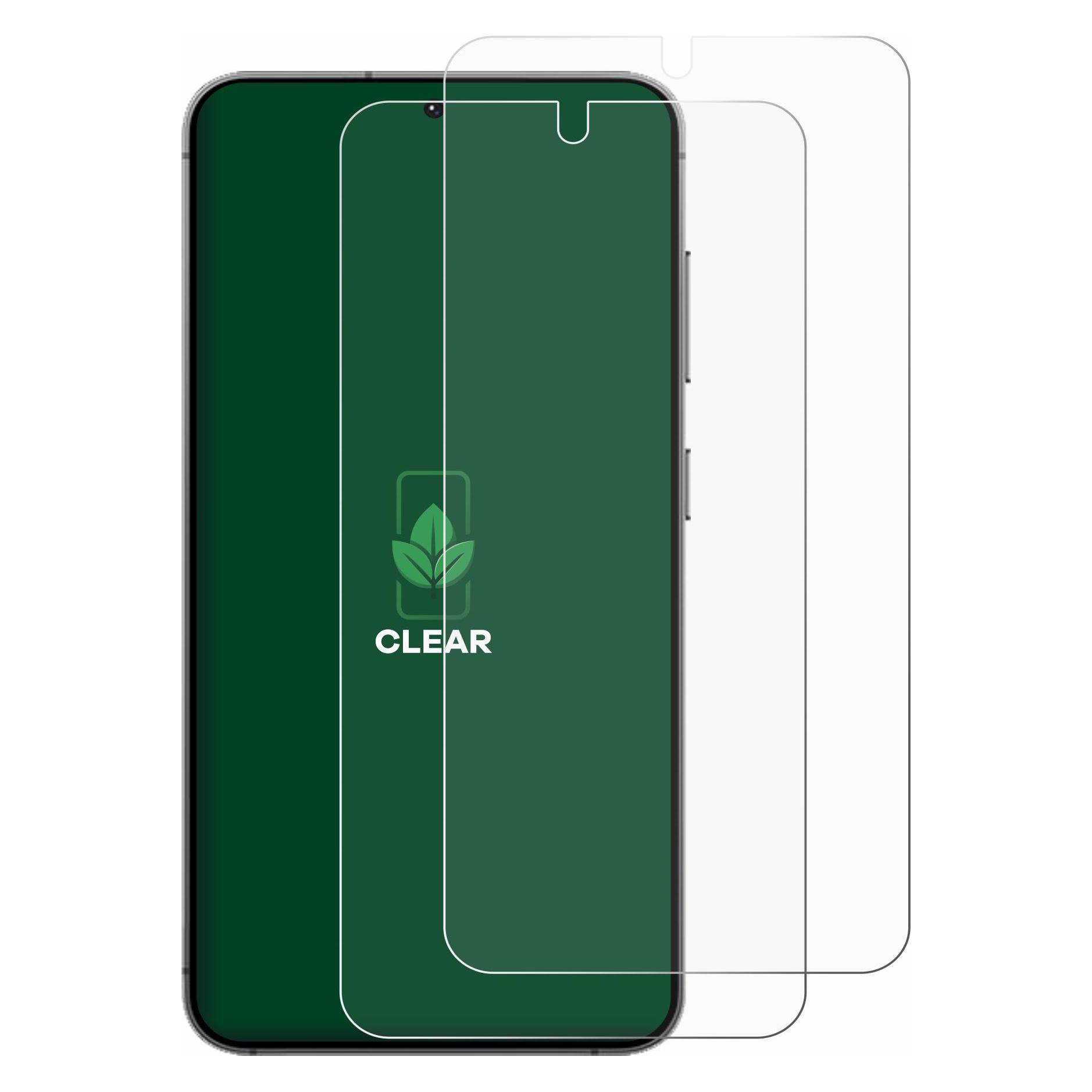 ScreenLeaf Schutzfolie für Samsung Galaxy S24 / S25 Displayschutz Display Schutz Folie Klar Transparent (Samsung Galaxy S24) (6152612)