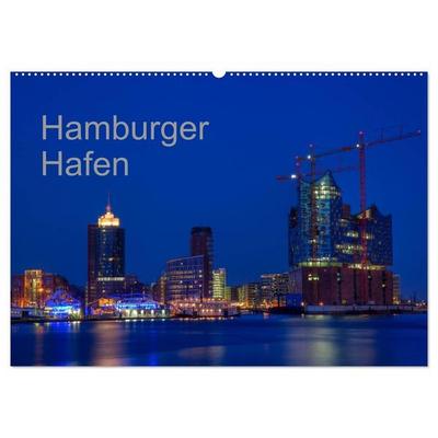 Hafen Hamburg (Wandkalender 2027 DIN A2 quer), CALVENDO Monatskalender