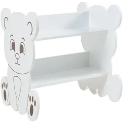 En.Casa, Kinderregal, Kinder-Standregal Tårnby in Bärenform (56 x 56 x 60 cm)