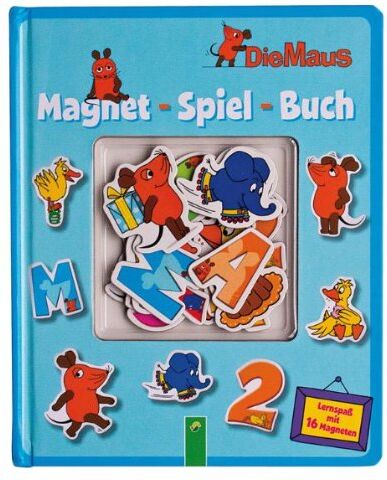 MagnetSpielBuch Die Maus: Mit 16 farbigen Magneten - Preis vom 10.10.2026 11:48:34 h