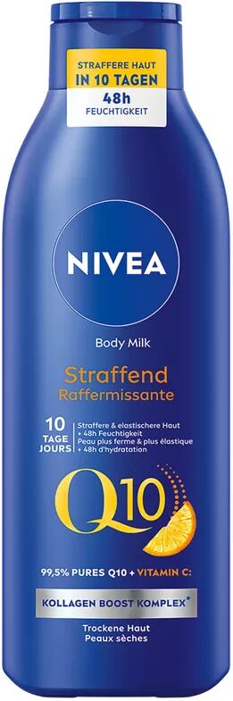 Nivea - Body Q10 Straffende Body Milk + Vitamin C, Q10 Hautstraffend, 250 ml
