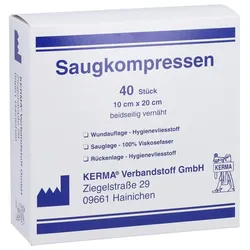 Saugkompressen unsteril 10x20 cm