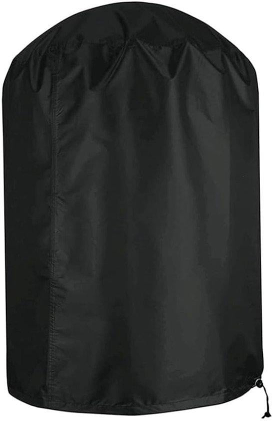 Waterbestendige grillhoes zwart van 210D Oxford-stof - B: 58 cm, D: 77 cm