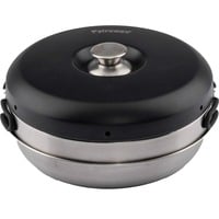 Dimego Camping Backofen, Backform schwarz/edelstahl