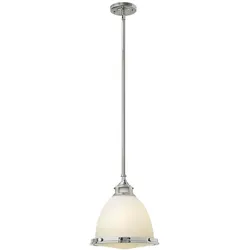 Elstead Lighting, Pendelleuchte, Amelia Hängeleuchte E27 35cm Chrom (E27)