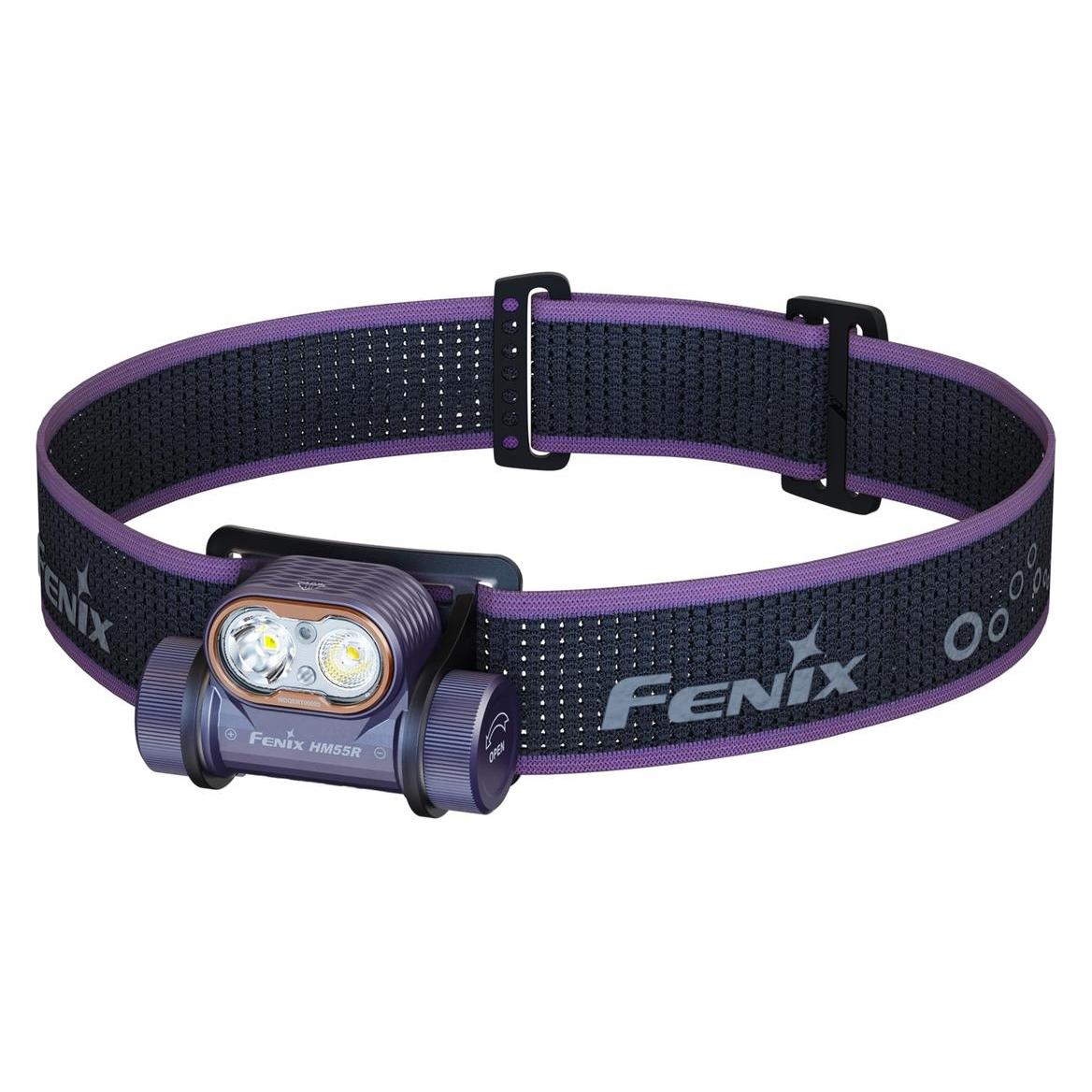 Fenix Latarka Latarka czołowa HM55R ciemnofioletowa (1200 lm) (69911190)