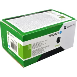 Lexmark Toner 71C20C0 cyan