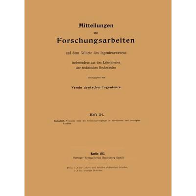 Mitteilungen über Forschungsarbeiten insbesondere aus den Laboratorien der technischen hochschulen, Taschenbuch von Heinrich Hochschild, Springer