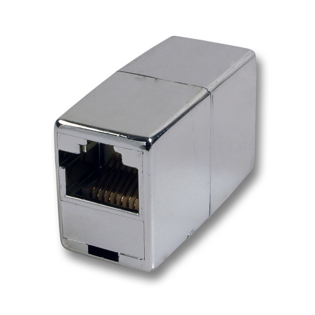 EFB Modular-Adapter RJ45 UTP Metallkleurig