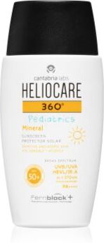 Heliocare 360° Pediatrics protetor solar mineral em creme fluido SPF 50+ 50 ml. 360° Pediatrics