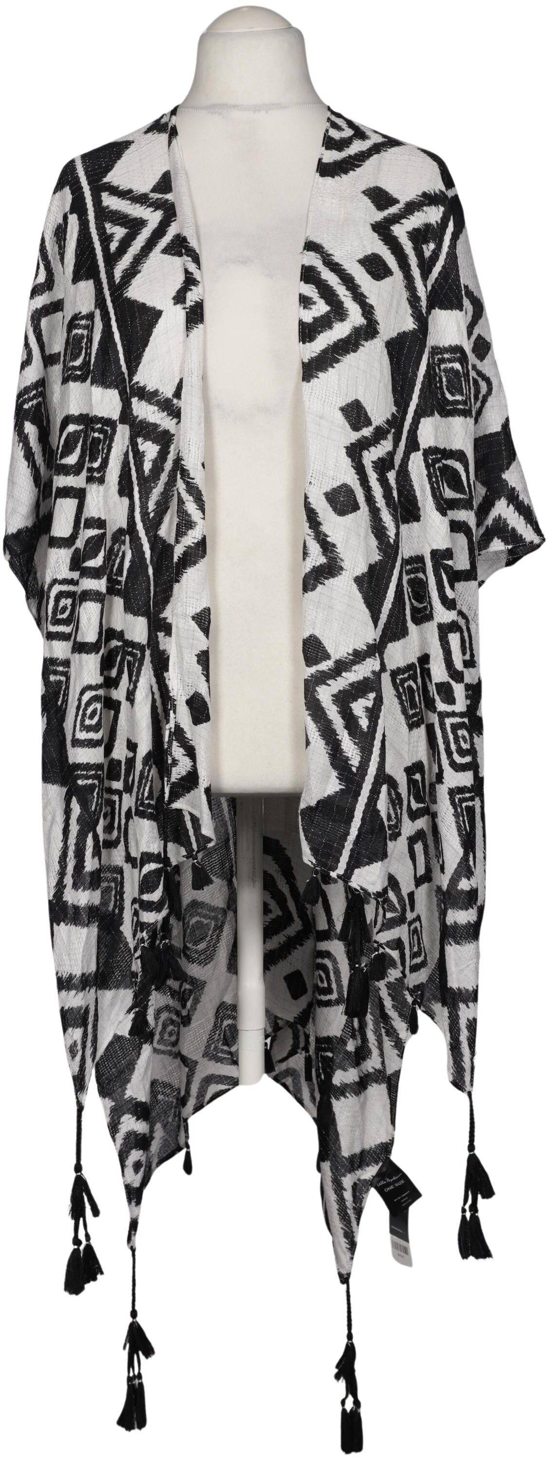 Ulla Popken Damen Bluse, Mehrfarbig, Gr. Onesize, Viskose - Second Hand