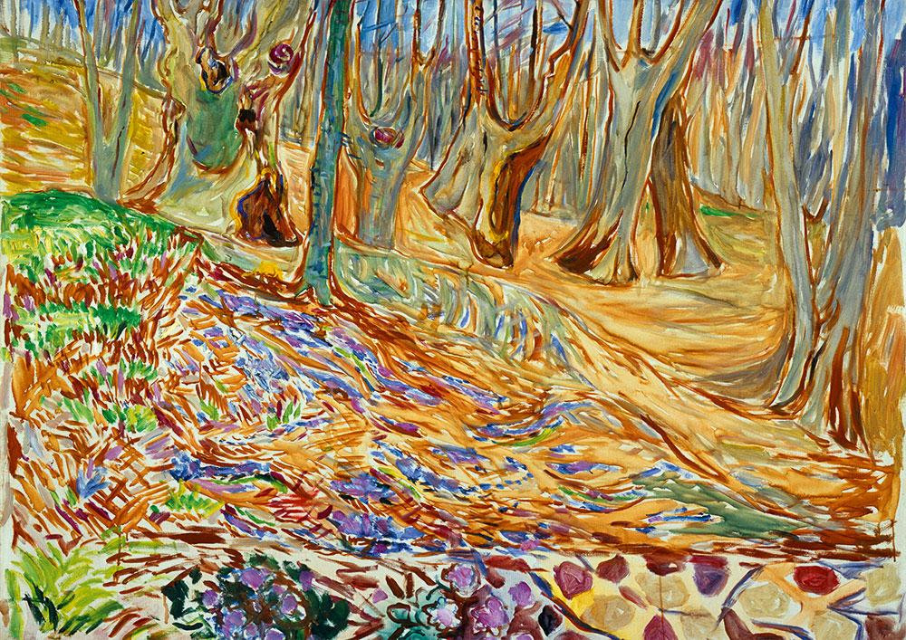 Bluebird Puzzel Edvard Munch Elmbos in de lente 1000 stukjes
