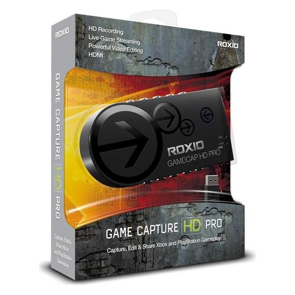 Roxio Game Capture HD PRO (PC, PS3, PS4, Xbox 360, Xbox One S, Xbox One X, Xbox Series S, Xbox Series X) (RGCHDPR1MLEU)