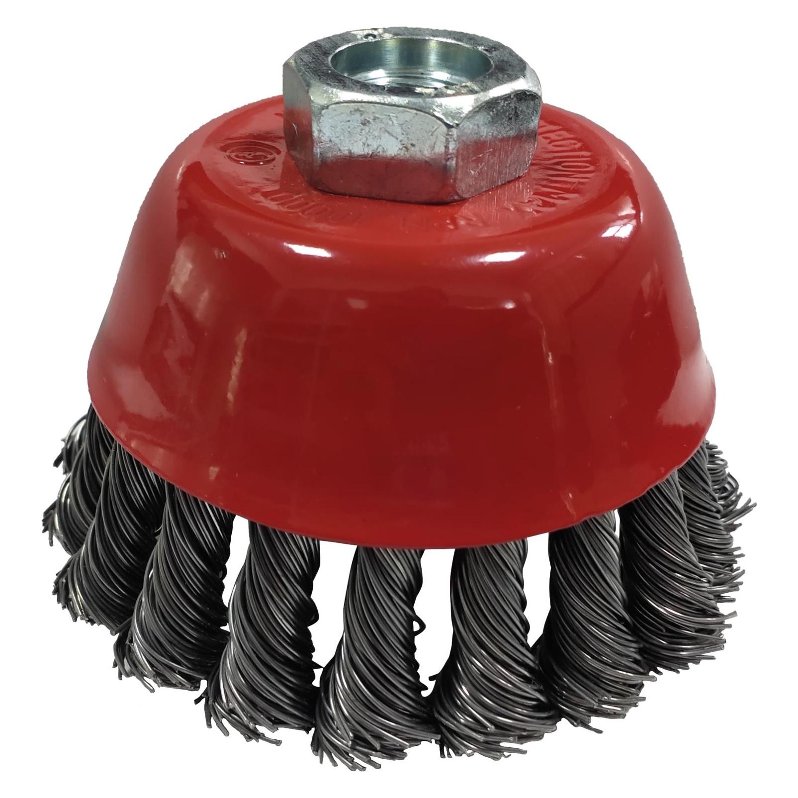 KS Tools Stahldrahttopfbürste 0,5mm, Ø 90mm (340.0024)