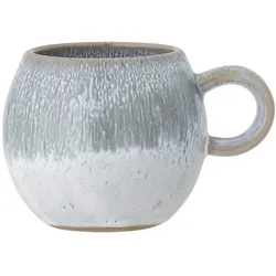 Bloomingville Tasse Paula aus Steingut, Ø 9xH8 cm, hellblau