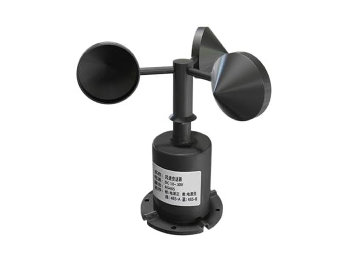 Windgeschwindigkeits-Windrichtungssensor RS485 Impulse Drei Tassen(Red)
