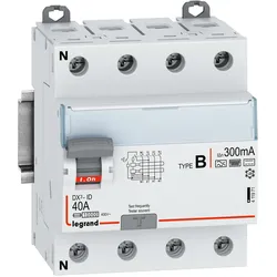 Legrand, Schutzschalter, DX3 Fehlerstromschutzschalter 40A
