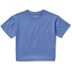 Tchibo - Heavy Kinder-T-Shirt mit überschnittenen Schultern - Mädchen - Gr. 122/128 - rosa