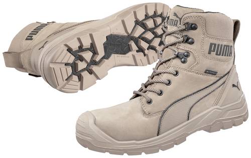 PUMA Conquest STONE HIGH S3 CI HI HRO SRC 630740801000045 Sicherheitsstiefel S3 Schuhgröße (EU): 45 Stone 1 Paar