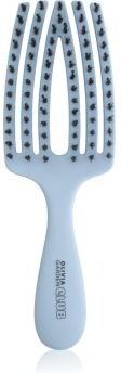 Olivia Garden Club The Nomad Detangling&Shine Fingerbrush​ escova plana para cabelo Blue 1 un.. The Nomad Detangling&Shine Fingerbrush​