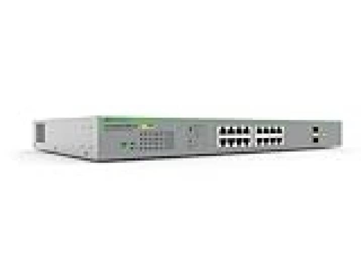 Allied Telesis At Gs950/18ps V2 - Switch - Smart - 16 X 10/100/1000 (poe+) + 2 X 1000basE-X - Desktop, An Rack Montierbar, Wandmontierbar - Poe+ (185