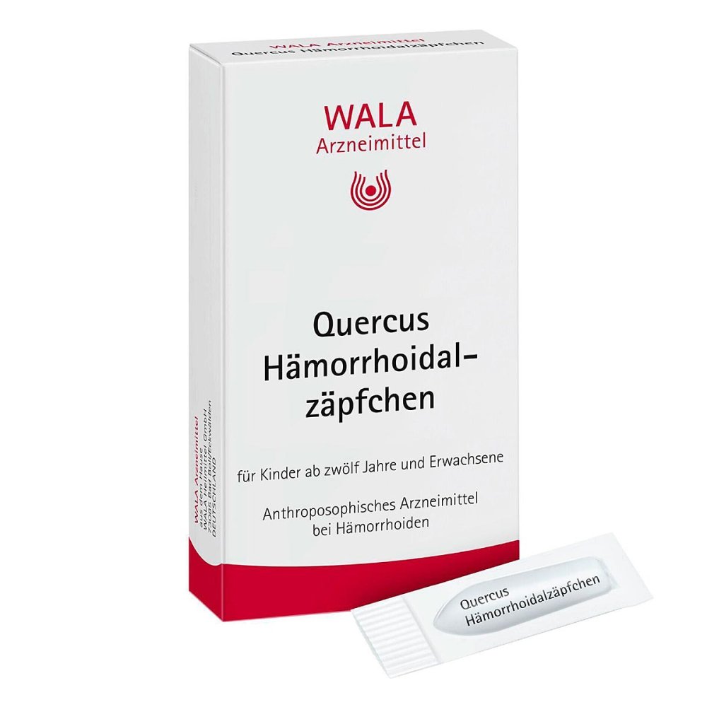 WALA Heilmittel GmbH Wala Quercus Hämorrhoidalzäpfchen 01880701