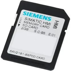 Siemens SD-Karte 6AV2181-8XP00-0AX0 2 GB - Secure Digital (SD) (2 GB, SD), Speicherkarte