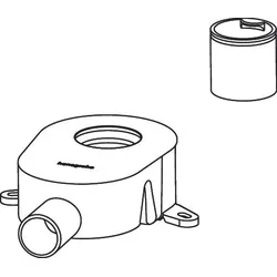 Hansgrohe RainDrain Go Siphon flat , 87845000 87845000