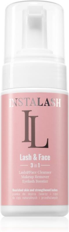 INSTALASH Lash & Face gentle cleansing foam for face and eyes 100 ml