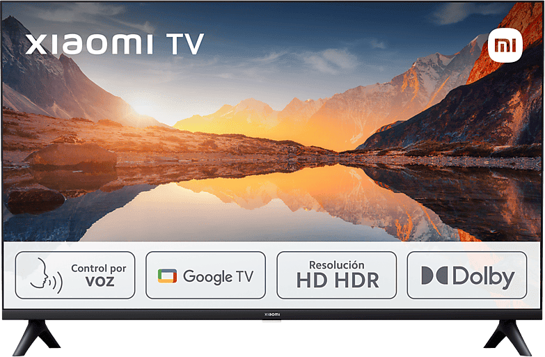 REACONDICIONADO Seminuevo Muy bueno TV LED 32" - Xiaomi A 2025 32, HD-ready, Smart (Google TV), Dolby Audio, DTS-X, Black