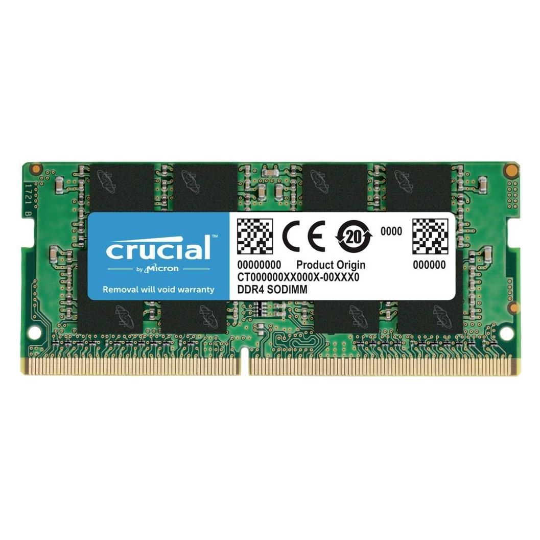Crucial SORAM D4 3200 8GB Tray (1 x 8GB, 3200 MHz, DDR4-RAM, SO-DIMM) (CT8G4SFRA32AT)