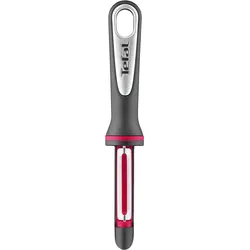 Tefal K20710 Schäler Obst & Gemüse, Sparschäler, Schwarz, Rot