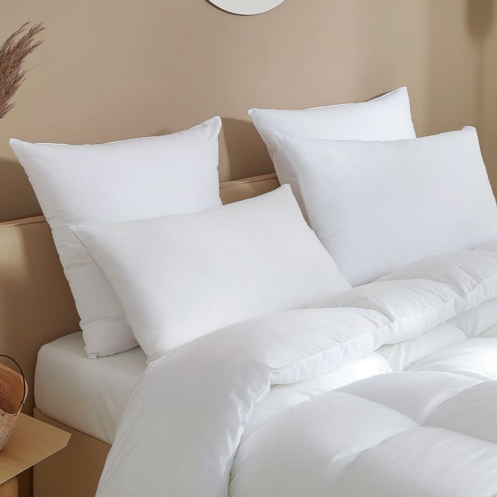 Toison d'Or Oreiller microfibre - medium 45x70 cm Blanc 70x0x45cm