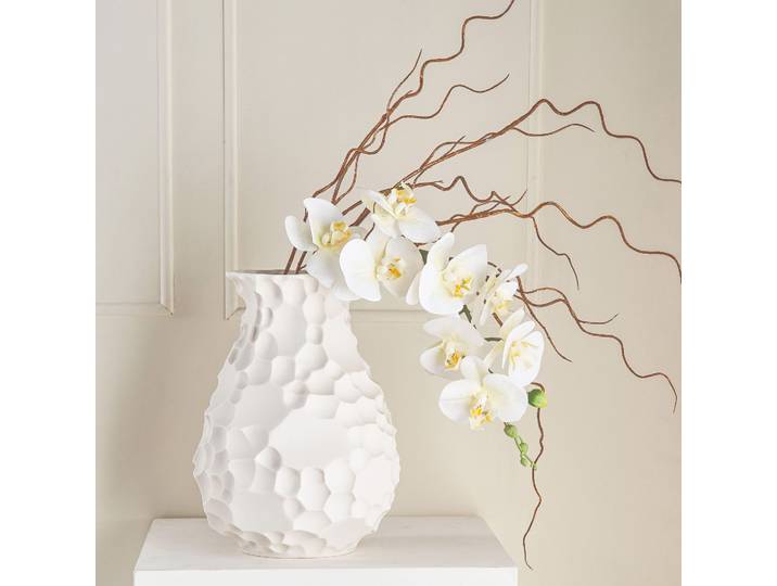 Vase en céramique tranches géométriques Surfaces irrégulières accessoires d'arrangement de fleurs Vases de Terrarium décoration de la maison