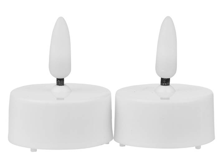 LED Teelicht 2er Pack Flamme