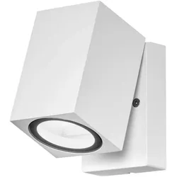 OSRAM Wandleuchte Endura Classic Cube in Weiß mit verstellbarem Lampenkopf