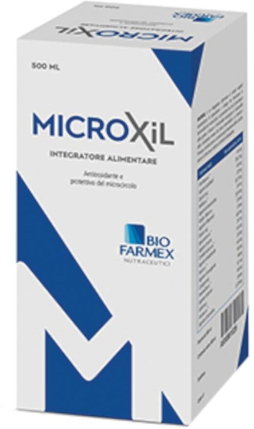 BIOFARMEX Srl Microxil 500ml trattamento anticaduta capelli integratore rinforzante cuoio capelluto