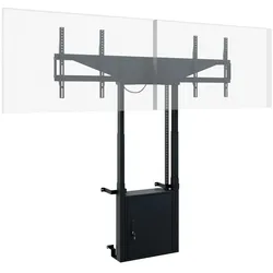 Hagor Hp Twin Lift Fw-Db, Digital Signage Zubehör, Schwarz