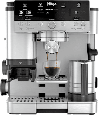 Machine à café semi-automatique Ninja Luxe Café Premier Plus - Argent Argent   ES655EU   par SharkNinja