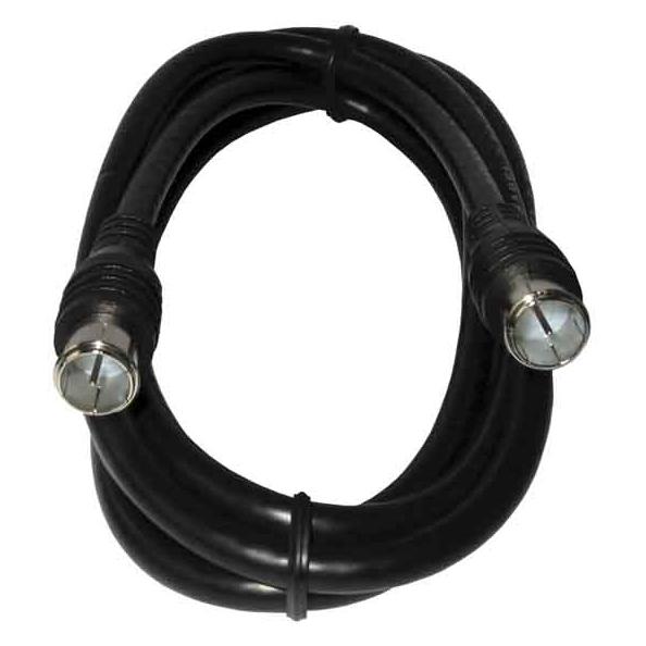 Kreiling F-Quick Anschlusskabel F75Q/2,5-112 >90DB 2,5m Digitaltauglich sw (90 dB, Antennenkabel) (10296)