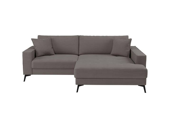 Ecksofa Ted Grau S: 228x174 cm