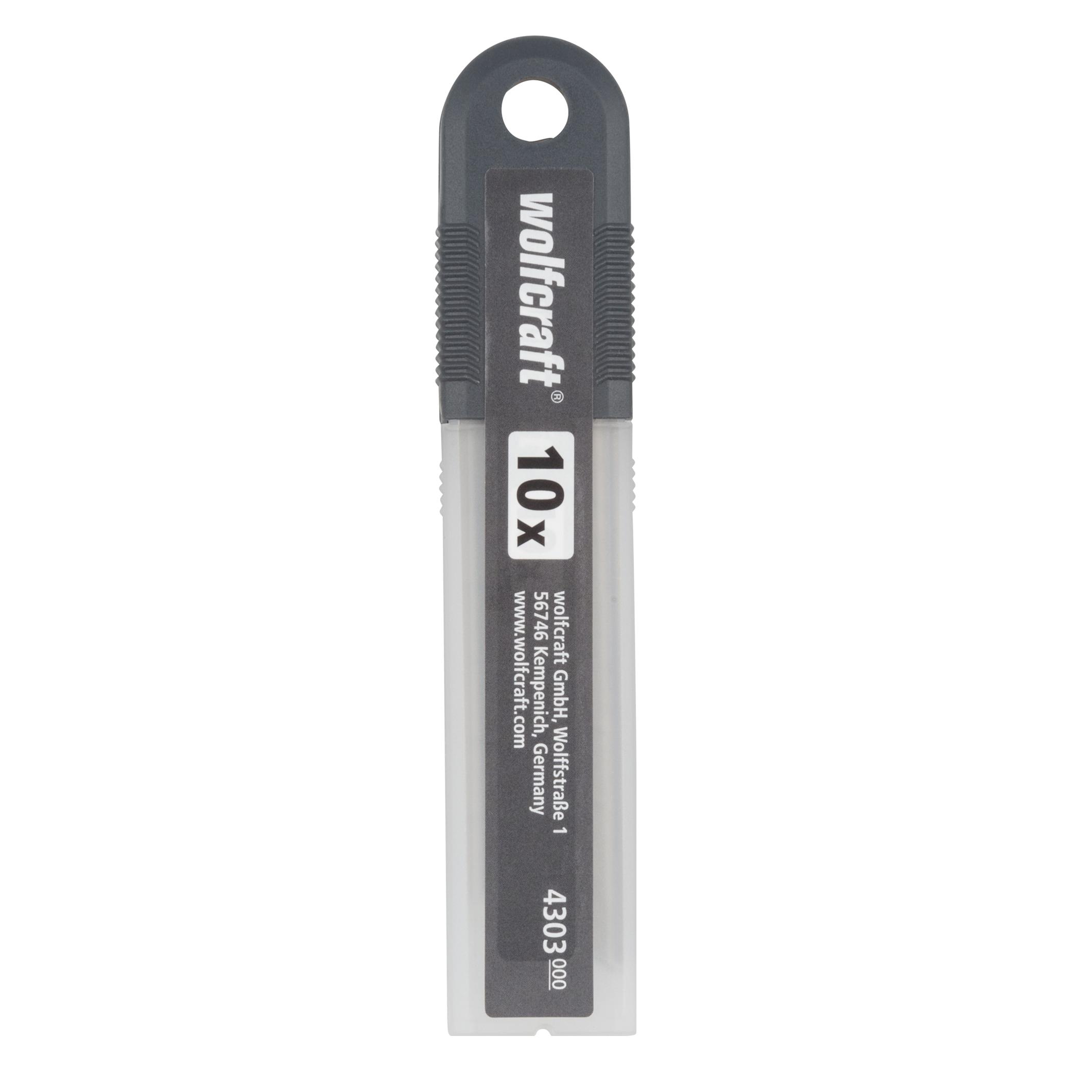 wolfcraft 10 Abbrechklingen 18mm (4303000)