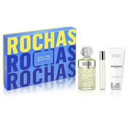 Set Eau Rochas Edt 100ml Body 100ml Edt 20ml@