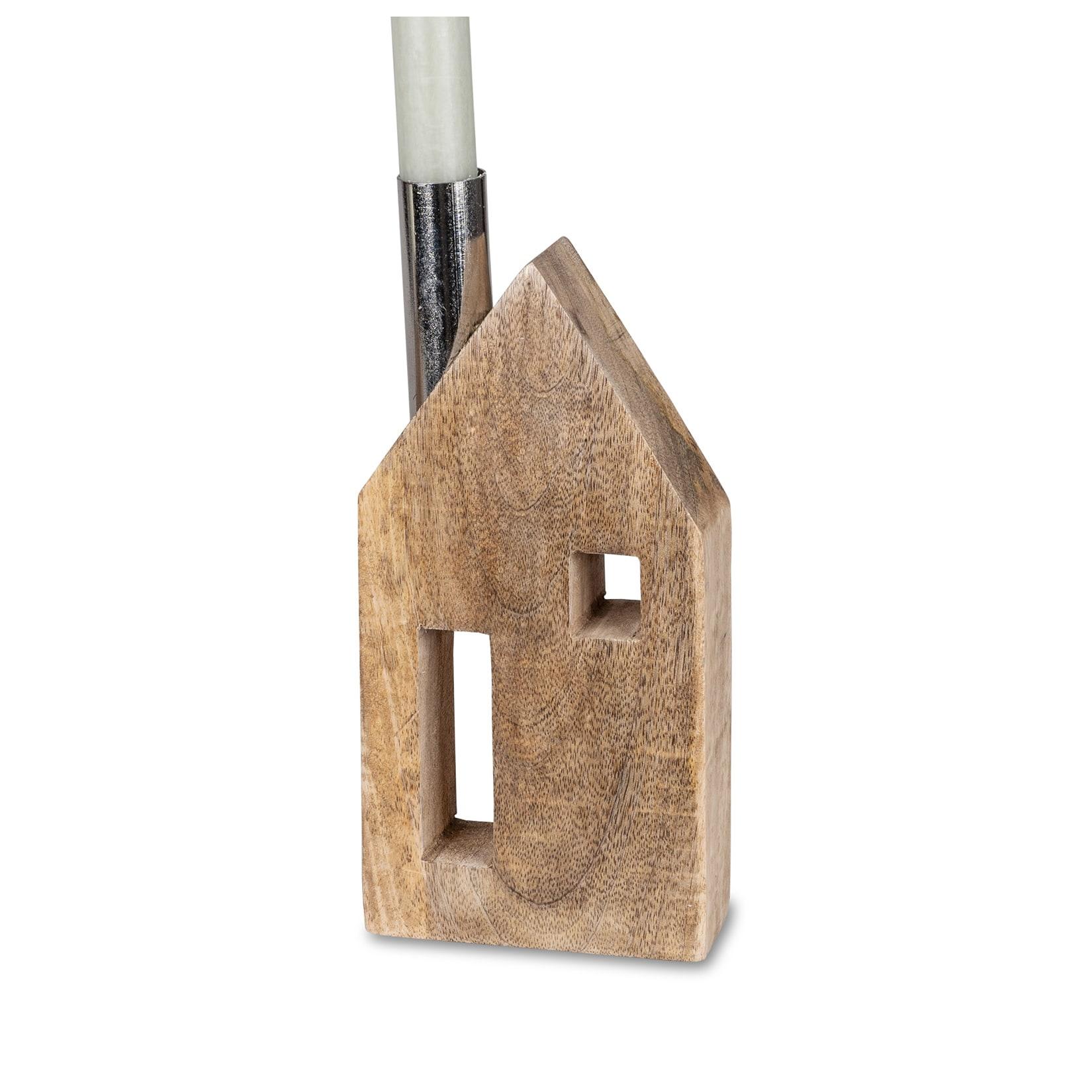 formano Kerzenständer aus Mangoholz Hausdesign
