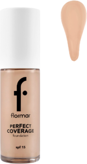 Flormar Perfect Coverage Foundation SPF15 30 ml