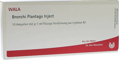 WALA Heilmittel GmbH BRONCHI PLANTAGO Inject Ampullen 10X1 ml 00085060