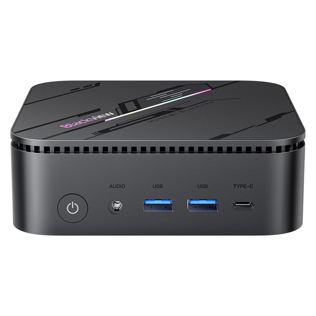 Blackview Mini PC MP100 Pro Ryzen 5 7430U 16GB SSD512 W11Pro szary (AMD Ryzen 5 7430U) (MP100Pro-16GB/512GB-BK/BV/V6)