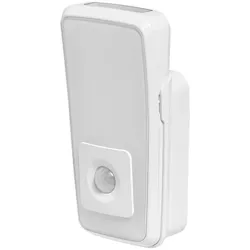 OSRAM Nachtlicht & Taschenlampe Luntetta Torchl Weiß mit Sensor - kaltweißes & tageslichtweißes Licht (3000 & 4000 & 6500K), eingebauter EU-Stecker, ideal für Innenräume