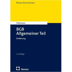Teichmann:BGB Allgemeiner Teil, Fachbücher von Artur Teichmann